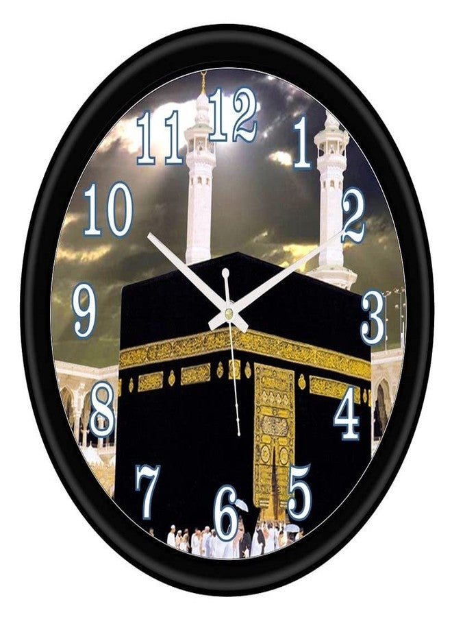 TRENDSTUBE Azan Design Wall Clock for Home Bedroom Office Living Room Watch Antique Stylish Clocks Home Decor (1 Pack_WC-5) - Image 1